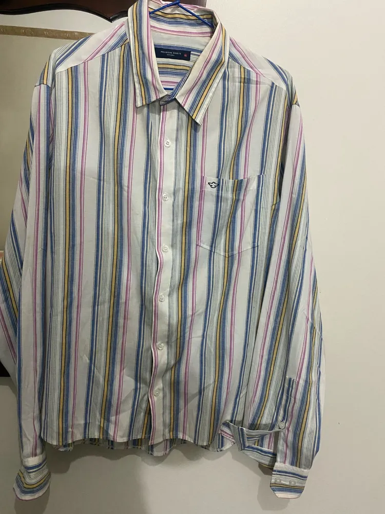 camisa masculina listrada