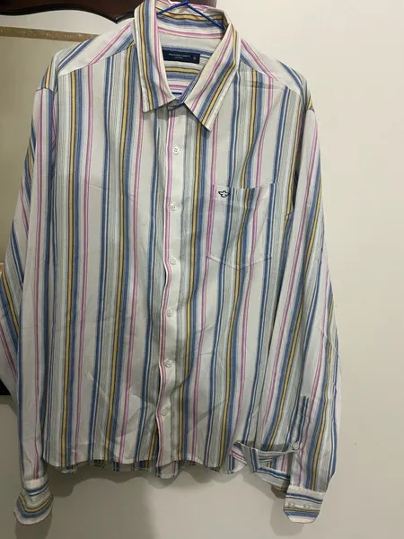 camisa masculina listrada
