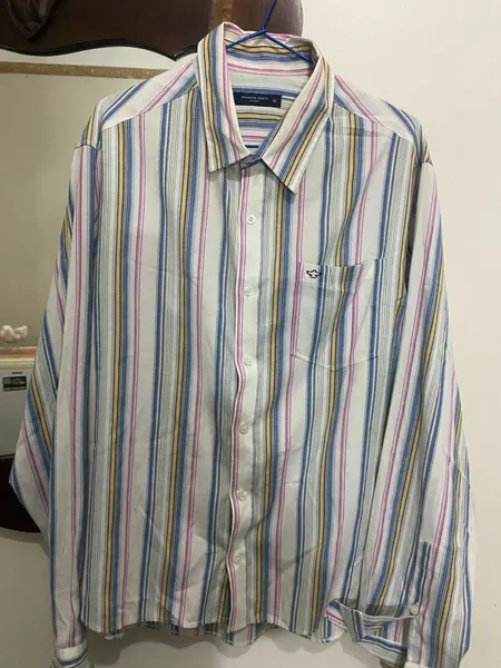 camisa masculina listrada
