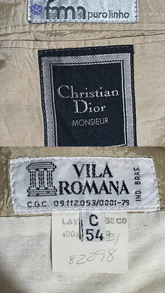 blazer christian dior monsieur linho vintage alfaiataria