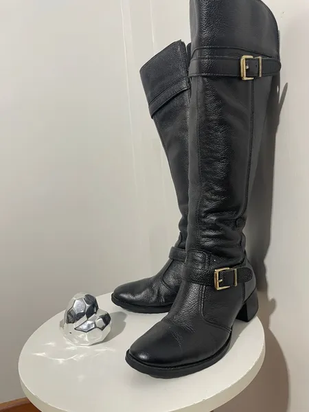 bota montaria my comfort preta country chic inverno