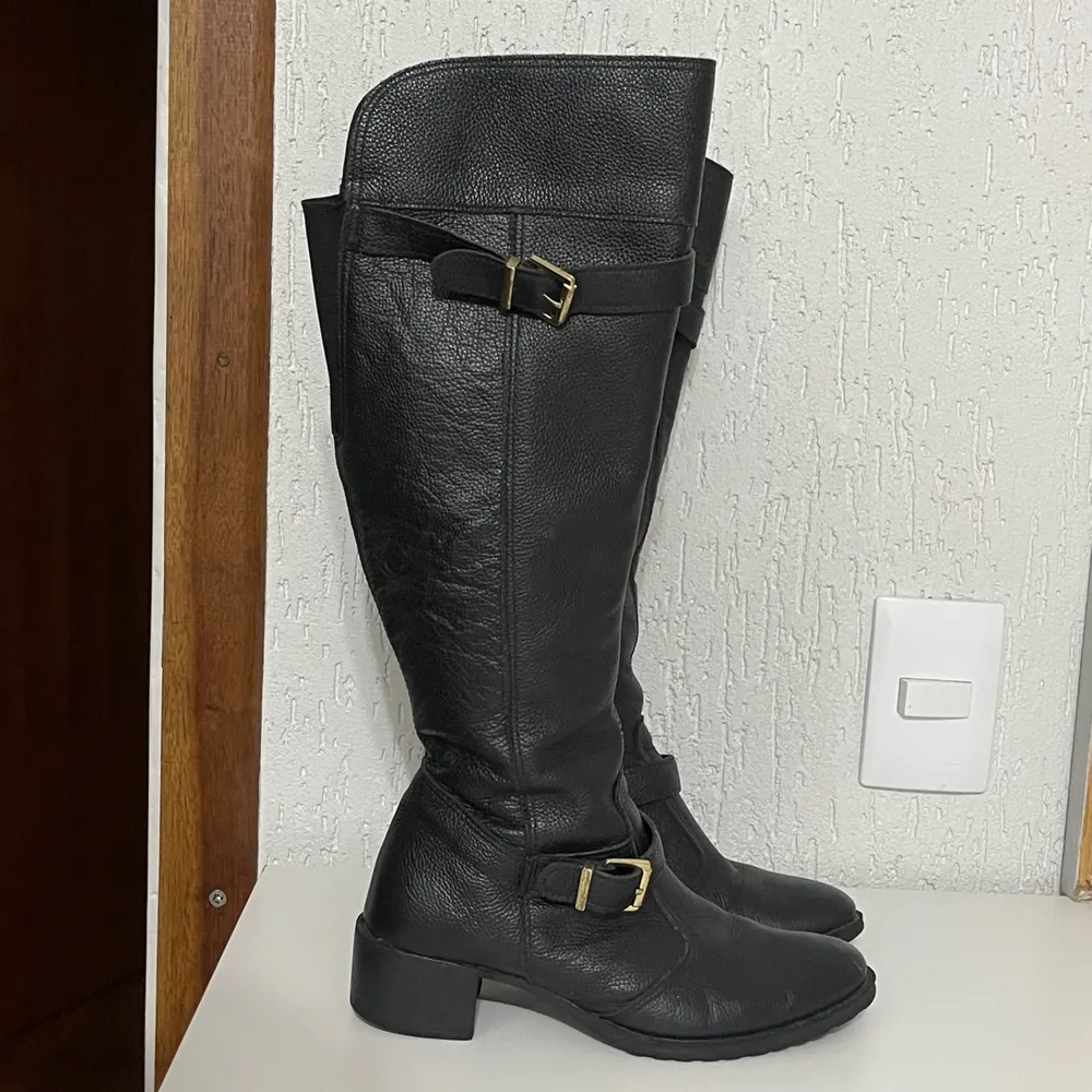 bota montaria my comfort preta country chic inverno