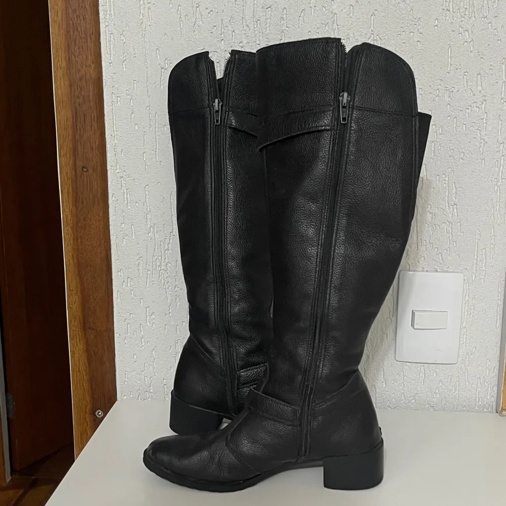 bota montaria my comfort preta country chic inverno