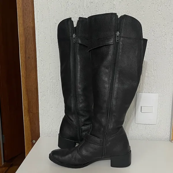 bota montaria my comfort preta country chic inverno