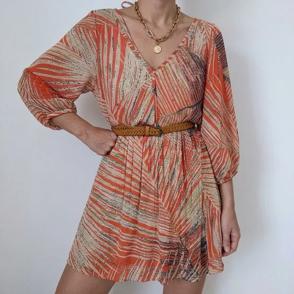 vestido shoulder boho estampado praia verão country brasil