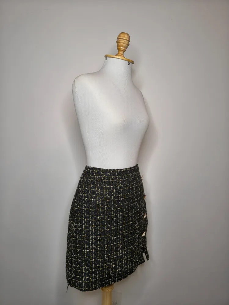 Saia curta  Tweed
