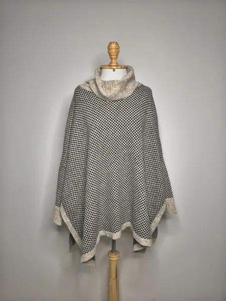 poncho feminino
