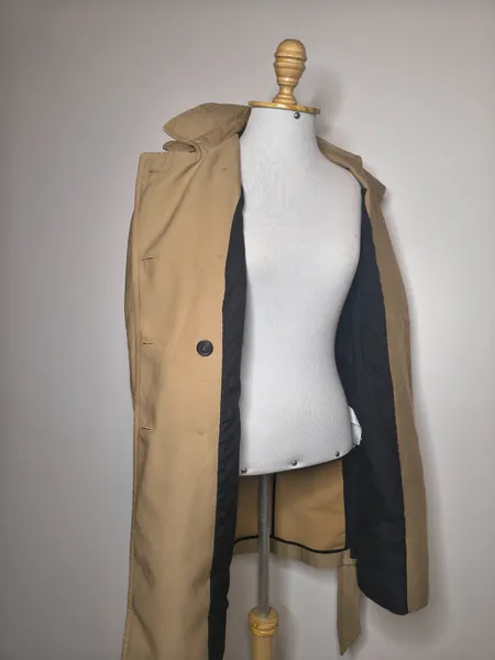 Casaco trench coat zara bege