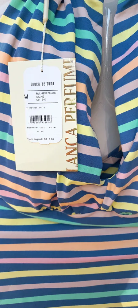 Vestido Lança Perfume Novo