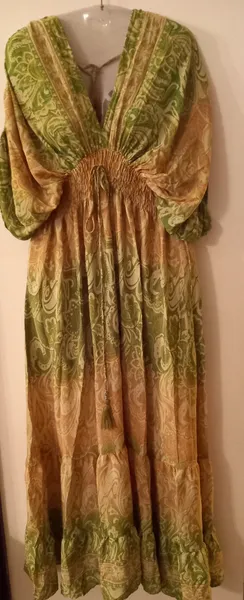 vestido estilo indiano