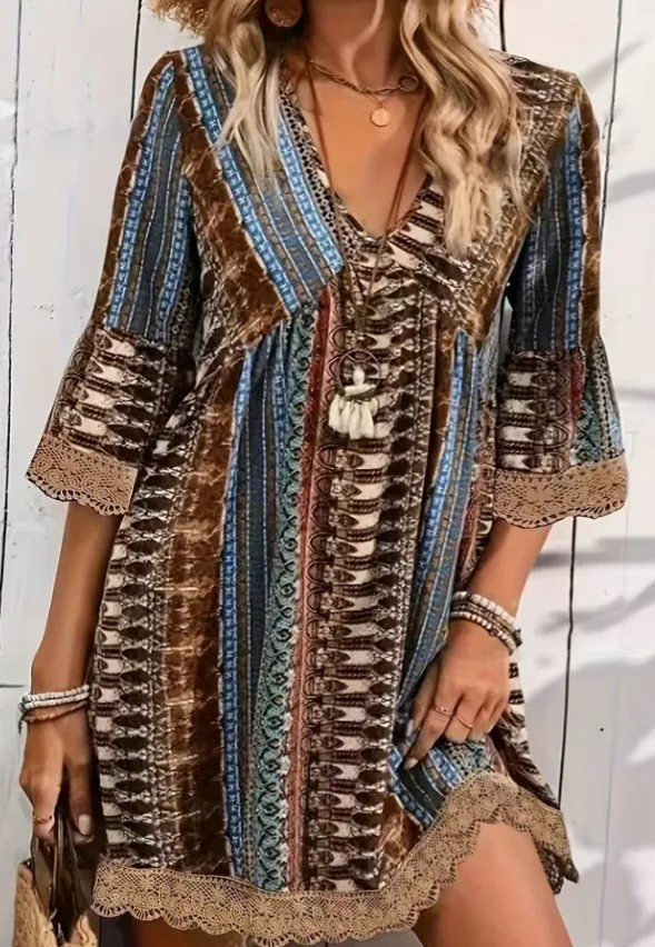 vestido estilo boho