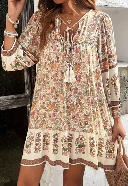 vestido estilo boho
