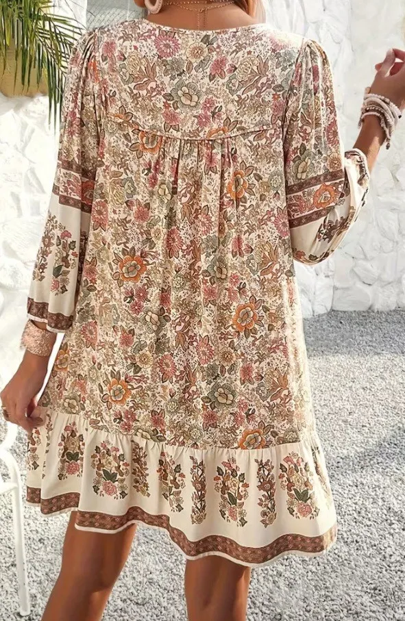vestido estilo boho