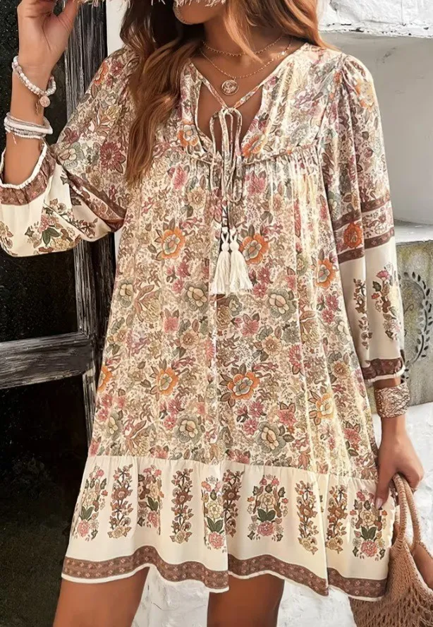 vestido estilo boho