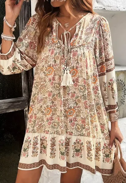 vestido estilo boho