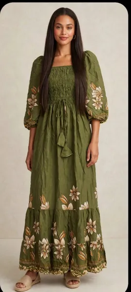 vestido florido