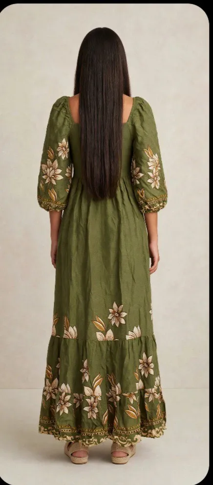 vestido florido