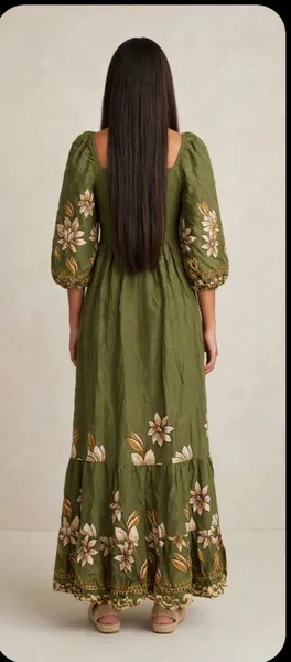 vestido florido