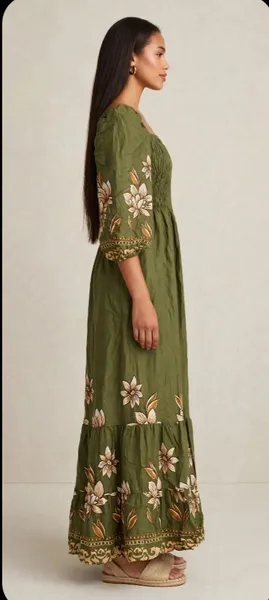 vestido florido