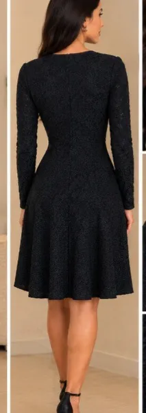 Vestido preto marca opera rock  M