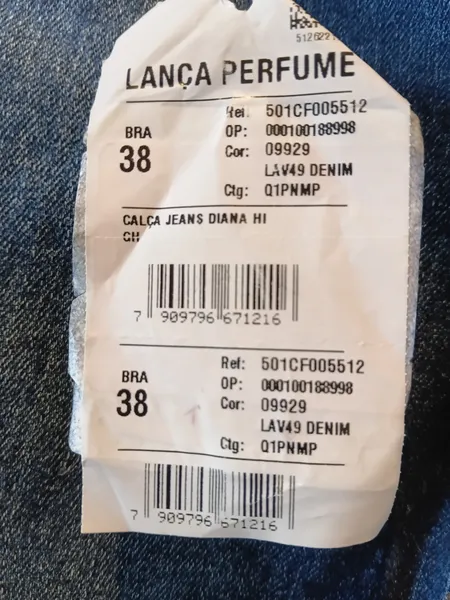 Calça jeans Lança Perfume