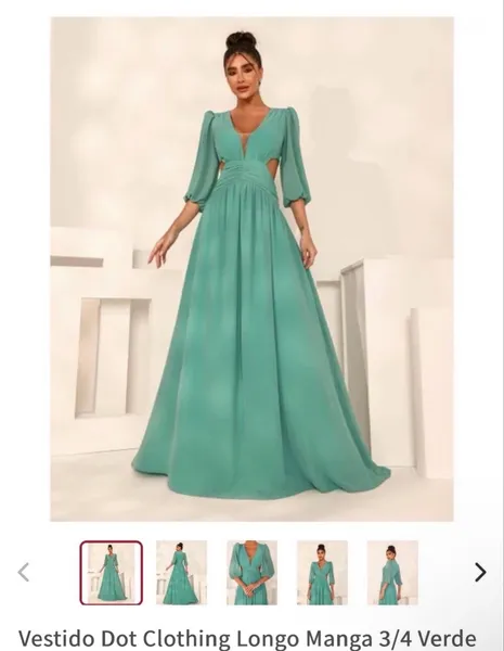 vestido de festa