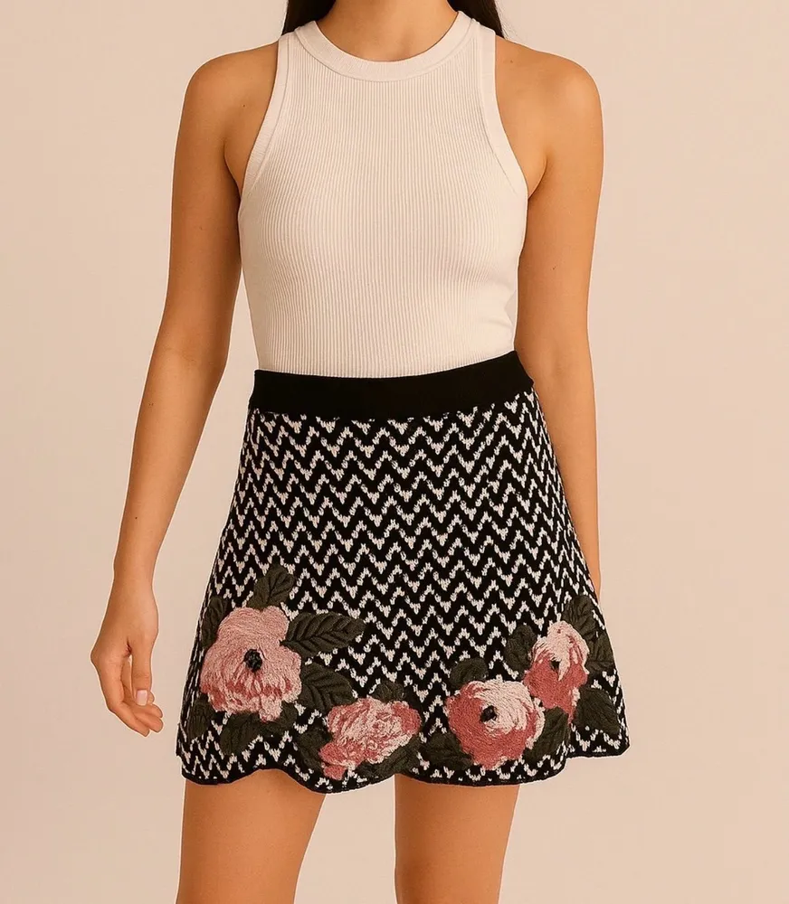 saia de tricot