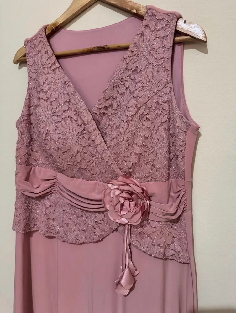 vestido rosa