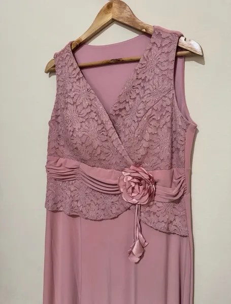 vestido rosa