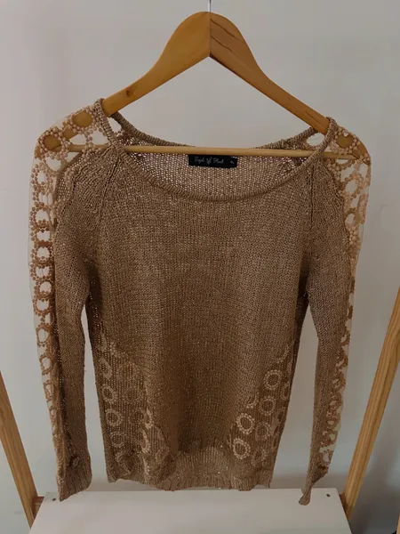 Trico Tule Dourado