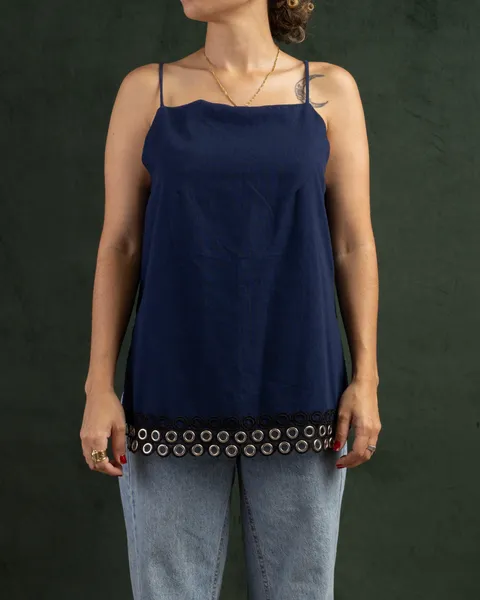 Blusa de alcinha calvin klein