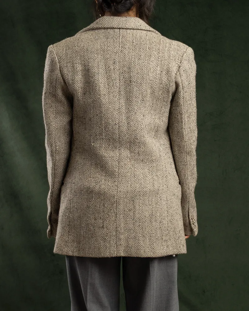 Blazer vintage de lã