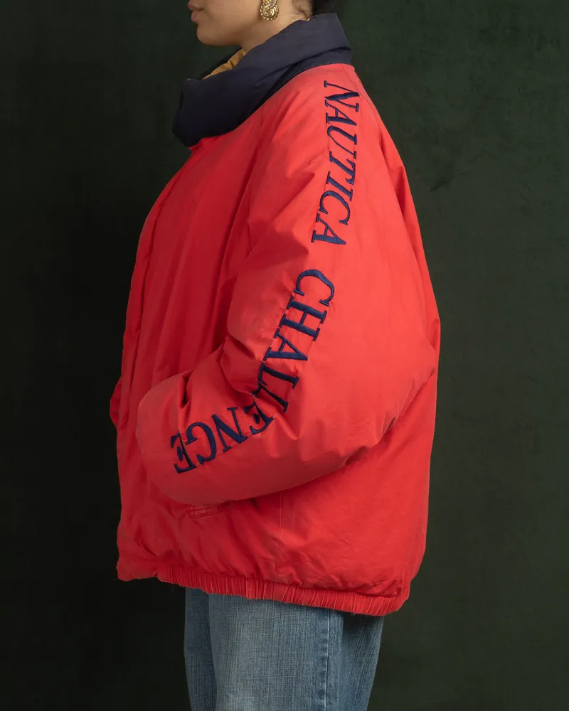 Jaqueta puffer down feather nautica