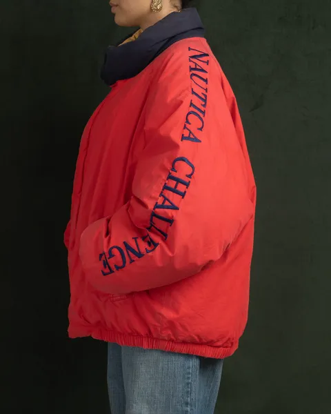 Jaqueta puffer down feather nautica