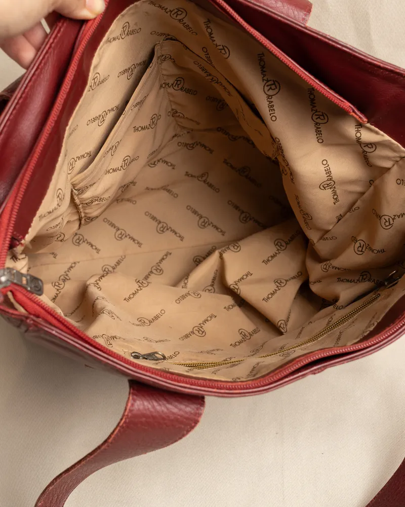 Bolsa de couro Thomaz Rabelo