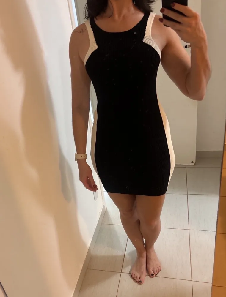 Vestido Tricot John John, P