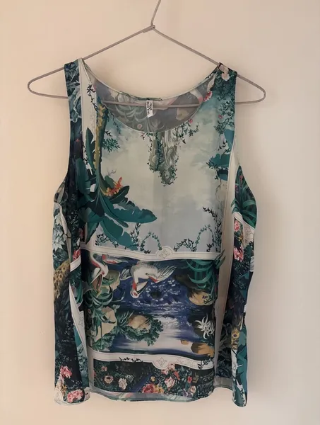 Regata estampada, P, lança perfume