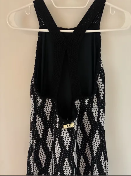 Vestido midi tricot, Carmen Steffens, P