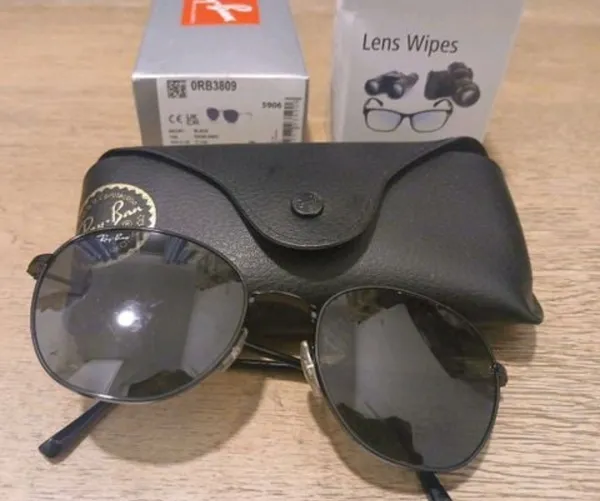 óculos de sol rayban orb3809 preto