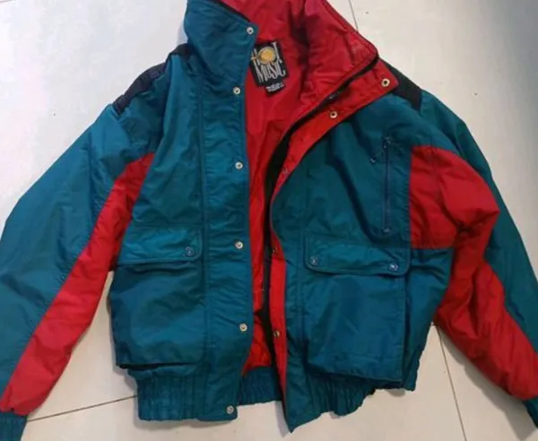 jaqueta hot music importada puffer vintage colorida g