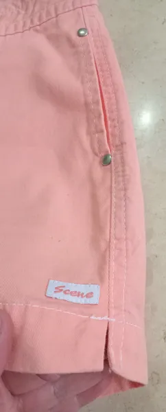 Shorts feminino coral (claro) tam 40 Scene
