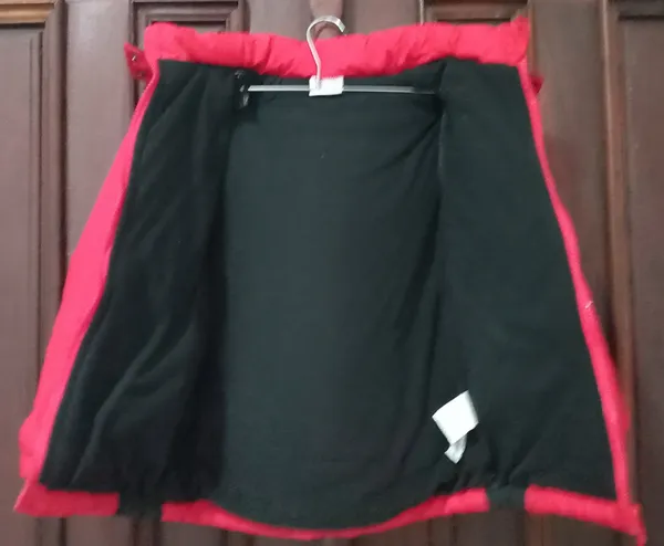 jaqueta puffer spider man capuz removível tam 6