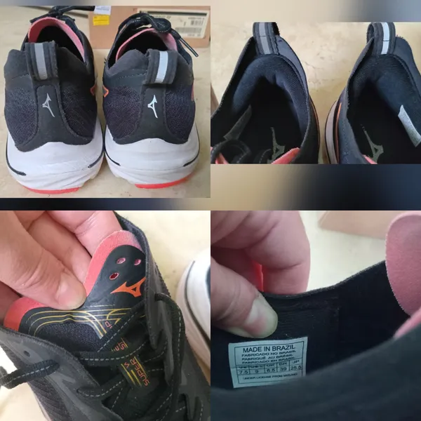 Tênis de corrida SEMI NOVO Mizuno Wave Superfast RSP tam 39