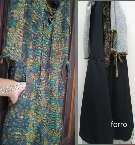 Macaquinho animal print cobra costas Recorte frente lace up