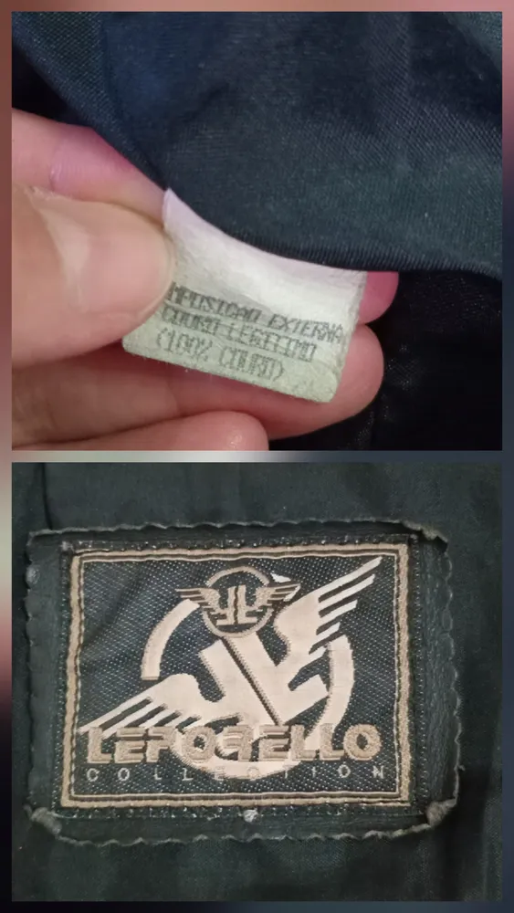 Casaco Jaqueta Blazer couro Leporello M Feminino Desapego