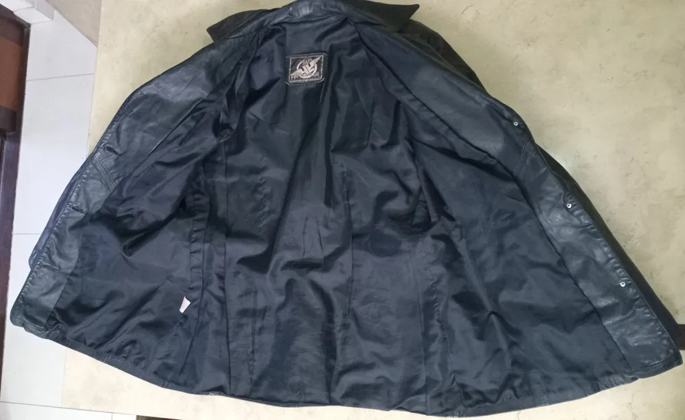 Casaco Jaqueta Blazer couro Leporello M Feminino Desapego