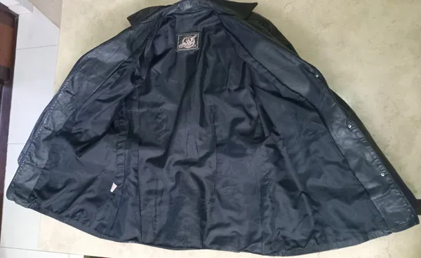 Casaco Jaqueta Blazer couro Leporello M Feminino Desapego
