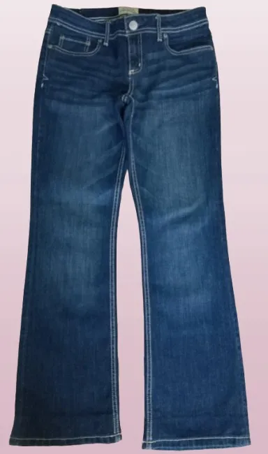 jeans azul escuro chelsea boot cut aeropostale veste 36