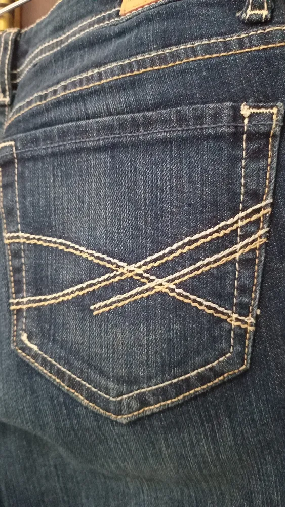 jeans azul escuro chelsea boot cut aeropostale veste 36