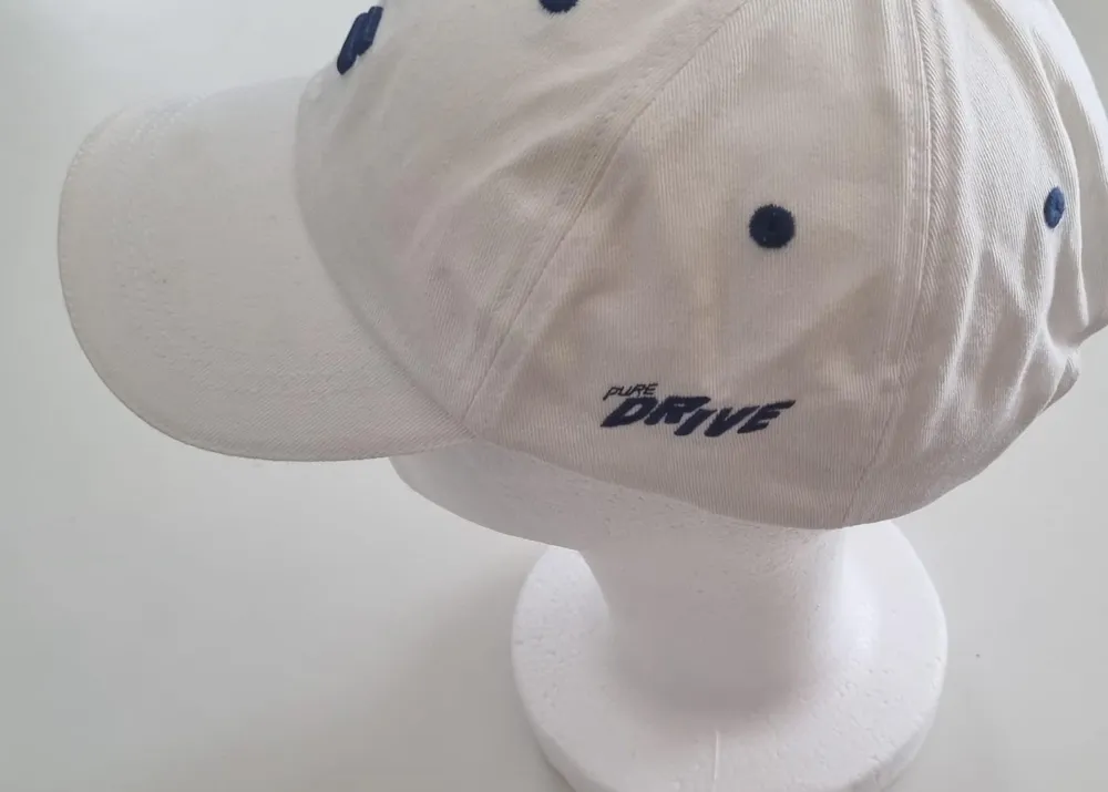 Bone Babolat Drive Cotton Branco E Azul